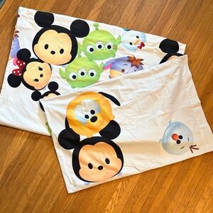 Disney Tsum Tsum Twin Sheet Set with Pillowcase